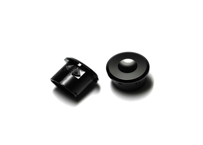 Progettazione ODM/dell'OEM/lenti ottiche di plastica della lente del ricevitore PC capo su ordine del nero