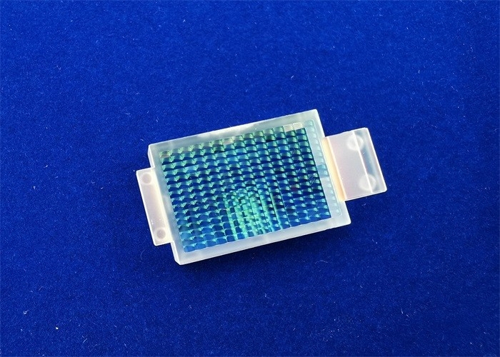 Progettazione/lente di occhio mosca di plastica su ordine ODM/dell'OEM PMMA incolore 24.8x16x7.78 che ricopre AR&lt;0.5%@420-680nm
